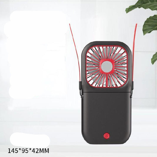 2-in-1 Mini Fan + Power Bank · Portable · USB Rechargeable · Student Gift