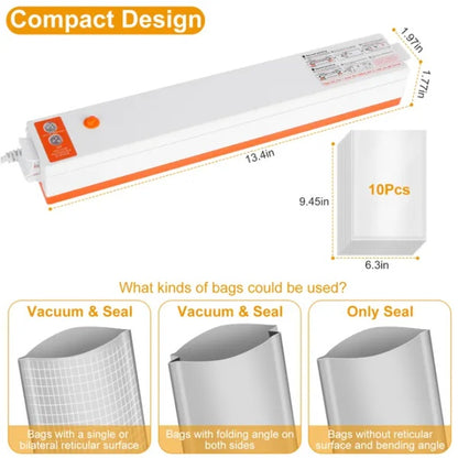 Using A Fully Automatic Food Vacuum Sealing Machine