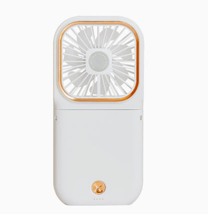 2-in-1 Mini Fan + Power Bank · Portable · USB Rechargeable · Student Gift
