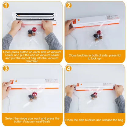 Using A Fully Automatic Food Vacuum Sealing Machine